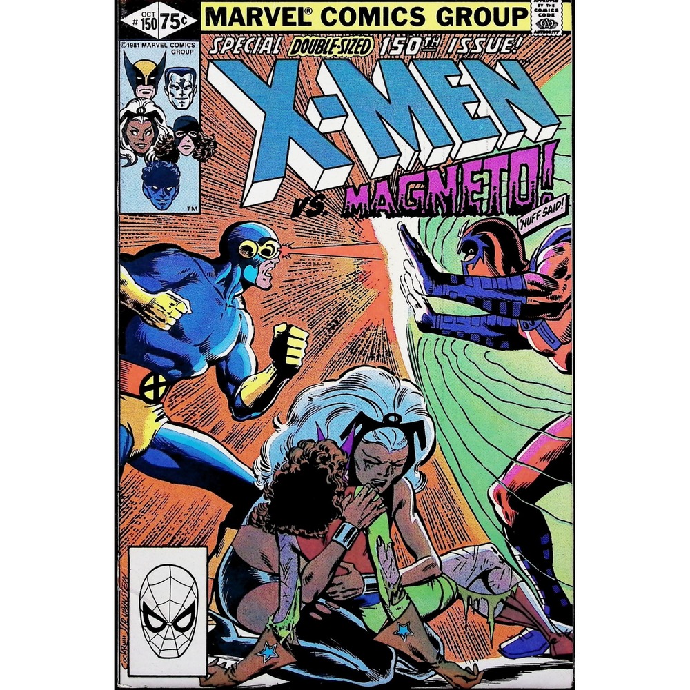 Uncanny X-Men #150 X-Men vs Magneto Wolverine Claremont Marvel Comic Book 1981